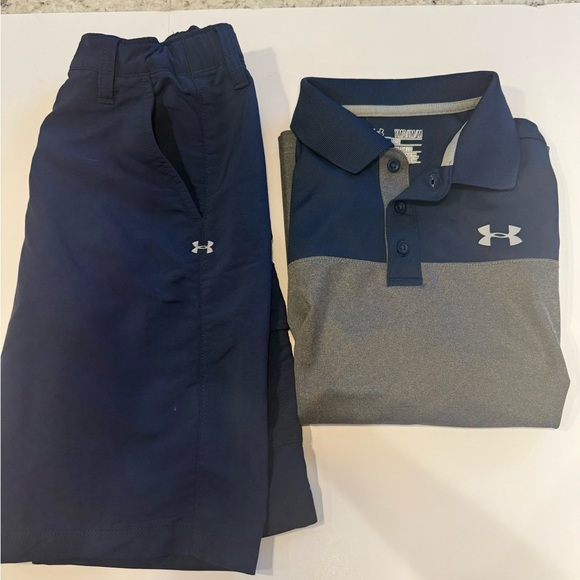 Under Armour Other - Under Armour Button Down with Shorts